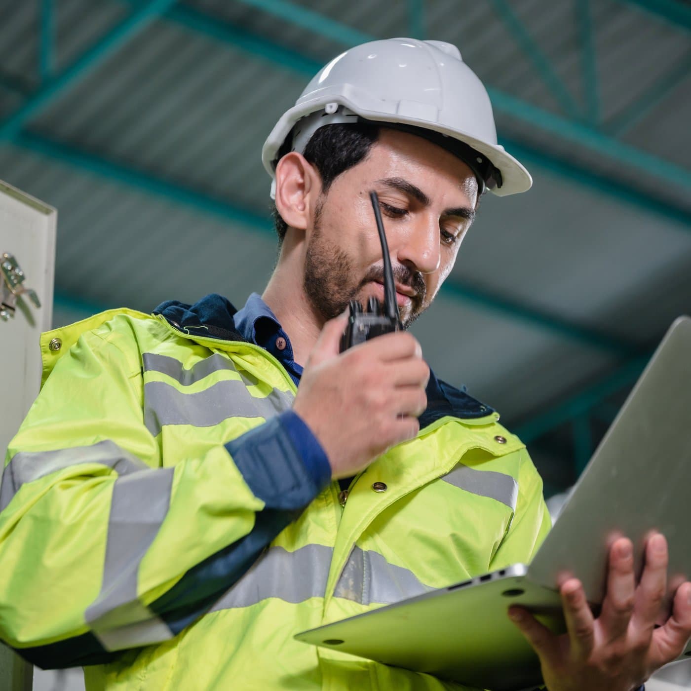 Mytek Pros technician working on-site