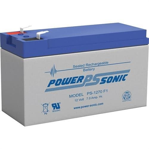 Power Sonic PS-1270F1 Backup Battery