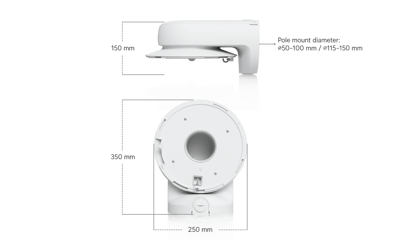 AI Multi Sensor 4 Camera Arm Mount