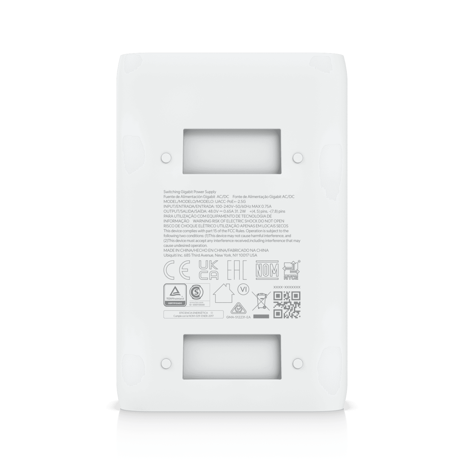 UniFi 2.5G PoE+ Adapter (30W)