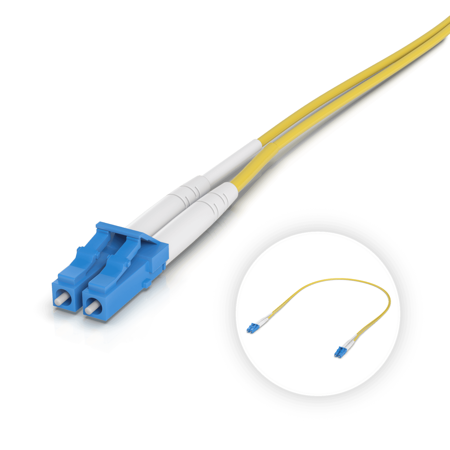 OS2 Duplex LC UPC Fiber Patch Cable