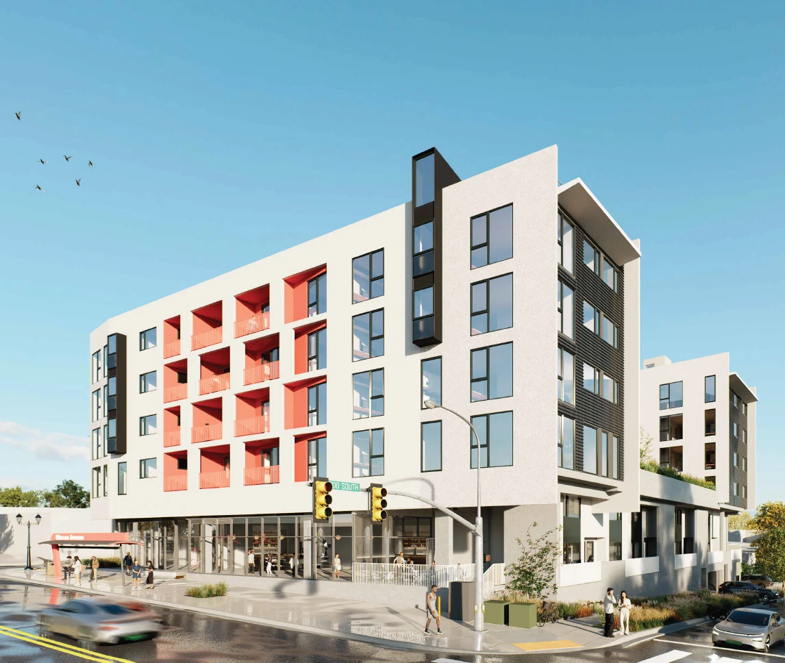 Architectural rendering of 49 ECB