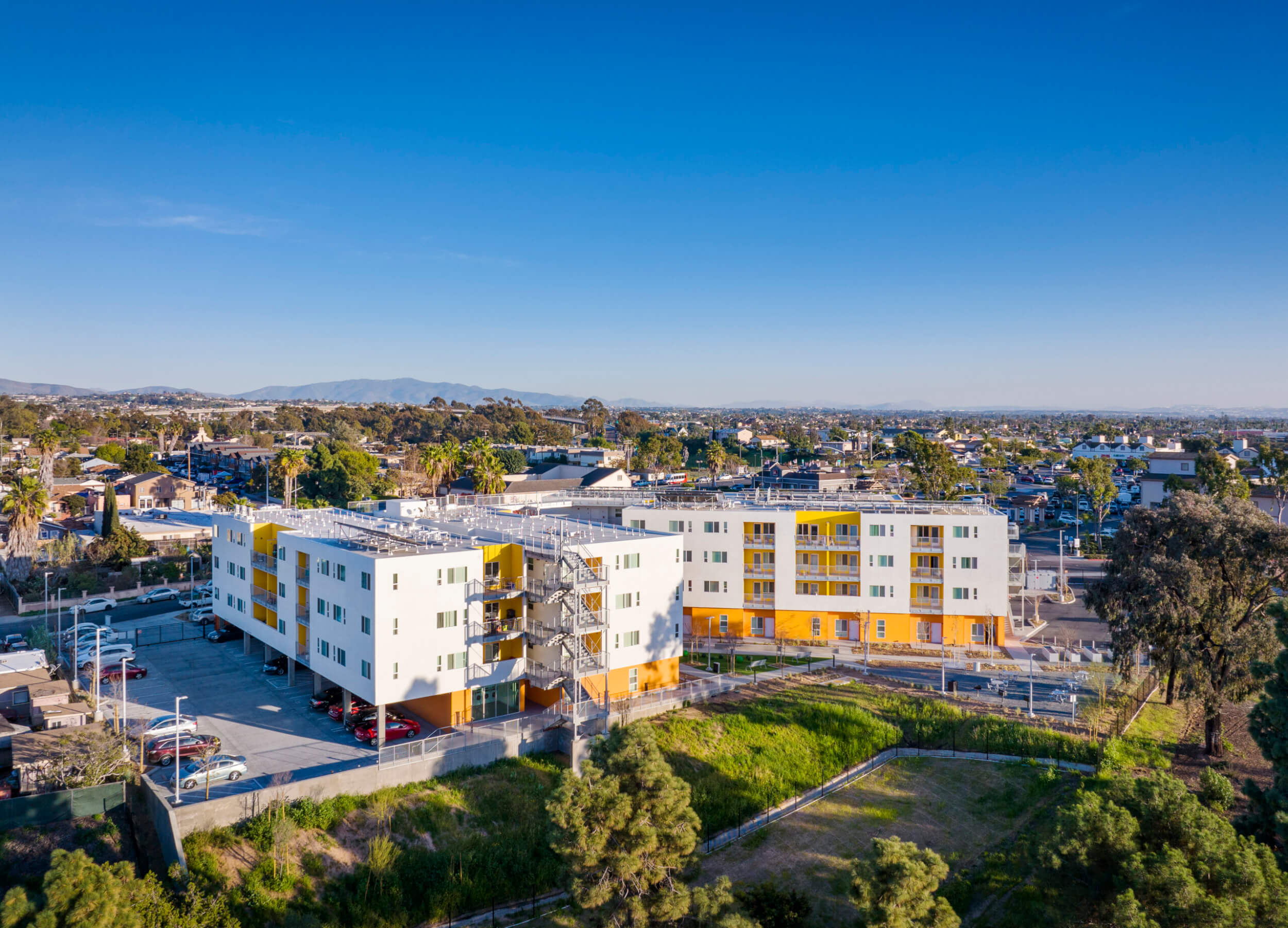 Keeler Court building and community