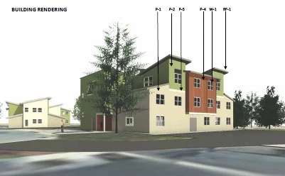 Architectural rendering of Marina Kai Apartments