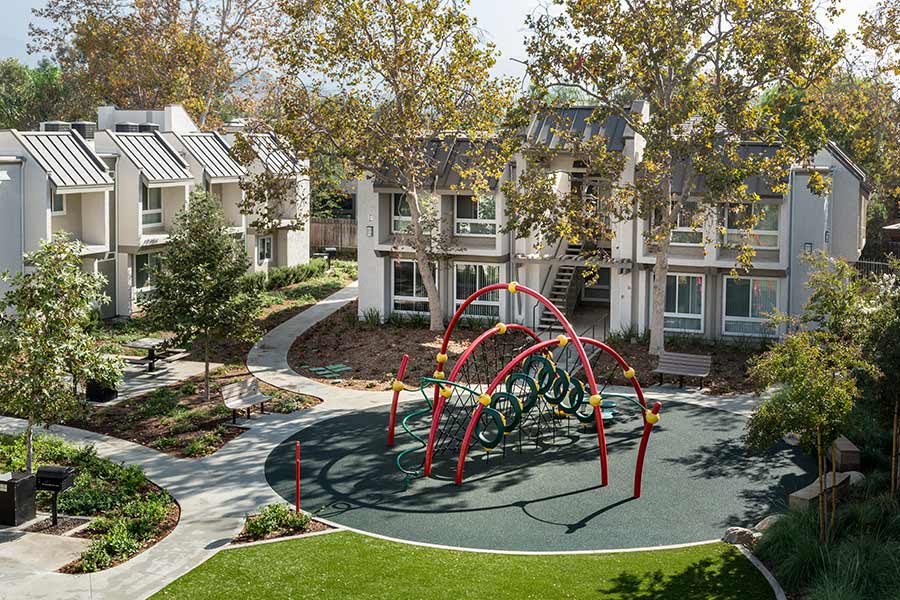 Poway Villas building and community