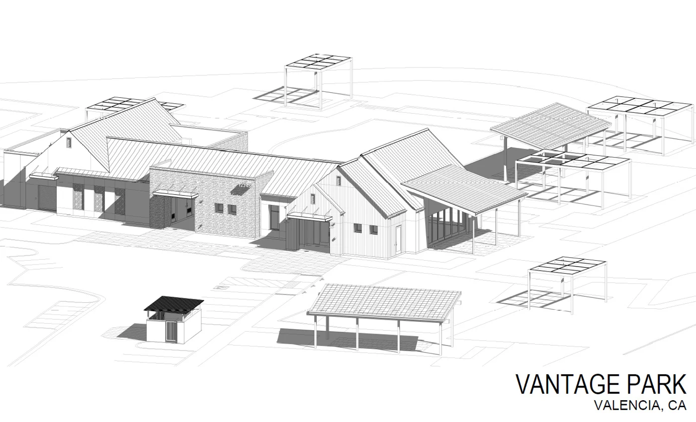 Architectural rendering of Valencia Vantage Park
